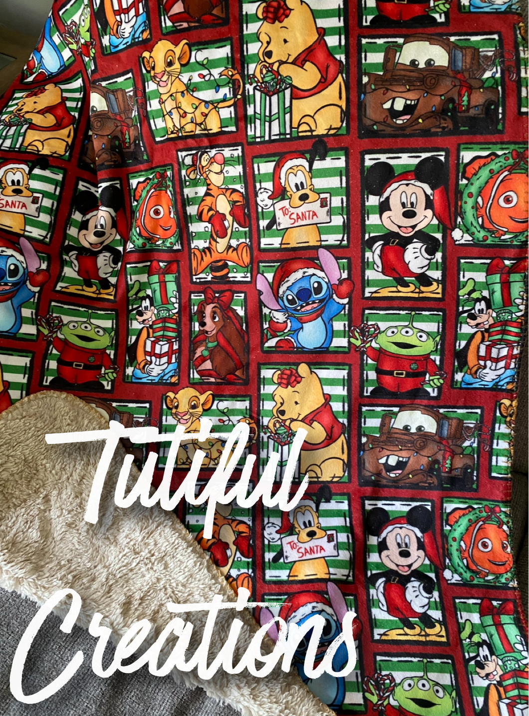XMAS D1S mashup Blanket 30x40 size ‼️No shop credits or codes can be combined on sale items‼️ as this is a sale item