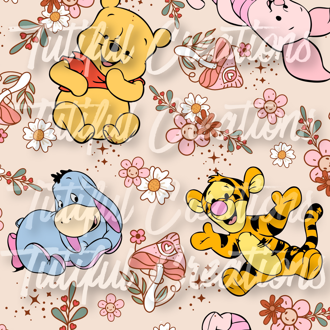 BABY P00H & FRIENDS (Choose SELECT style/size etc.) rib knit