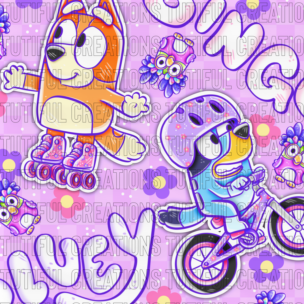 Purple fun pups (Choose/SELECT style/size etc.) rib knit newest 3.0