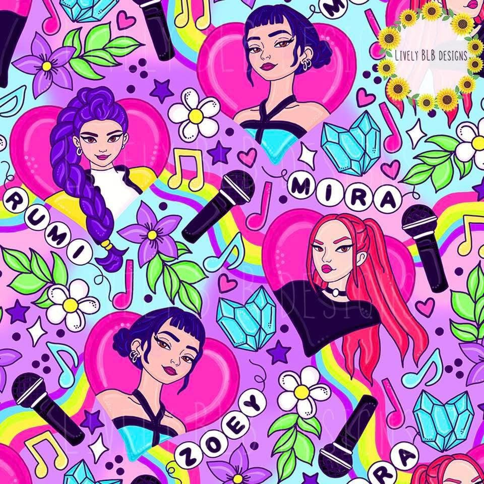 K Pop girlies purple/pink heart mix (Choose/SELECT style/size etc.) rib knit newest 4.0