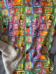 N1CK mashup Blanket 30x40 size ‼️No shop credits or codes can be combined on sale items‼️ as this is a sale item