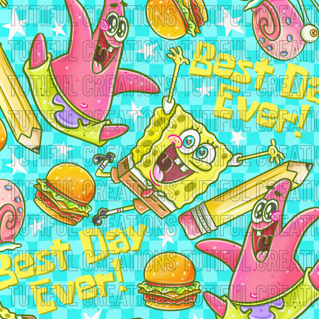 Best day ever sponge (Choose/SELECT style/size etc.) rib knit newest 3.0