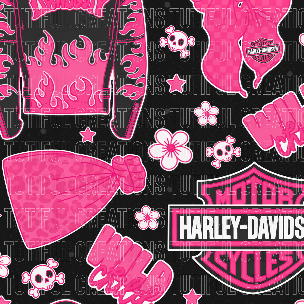 Biker collage on black Choose/SELECT style/size etc.) rib knit newest 3.0