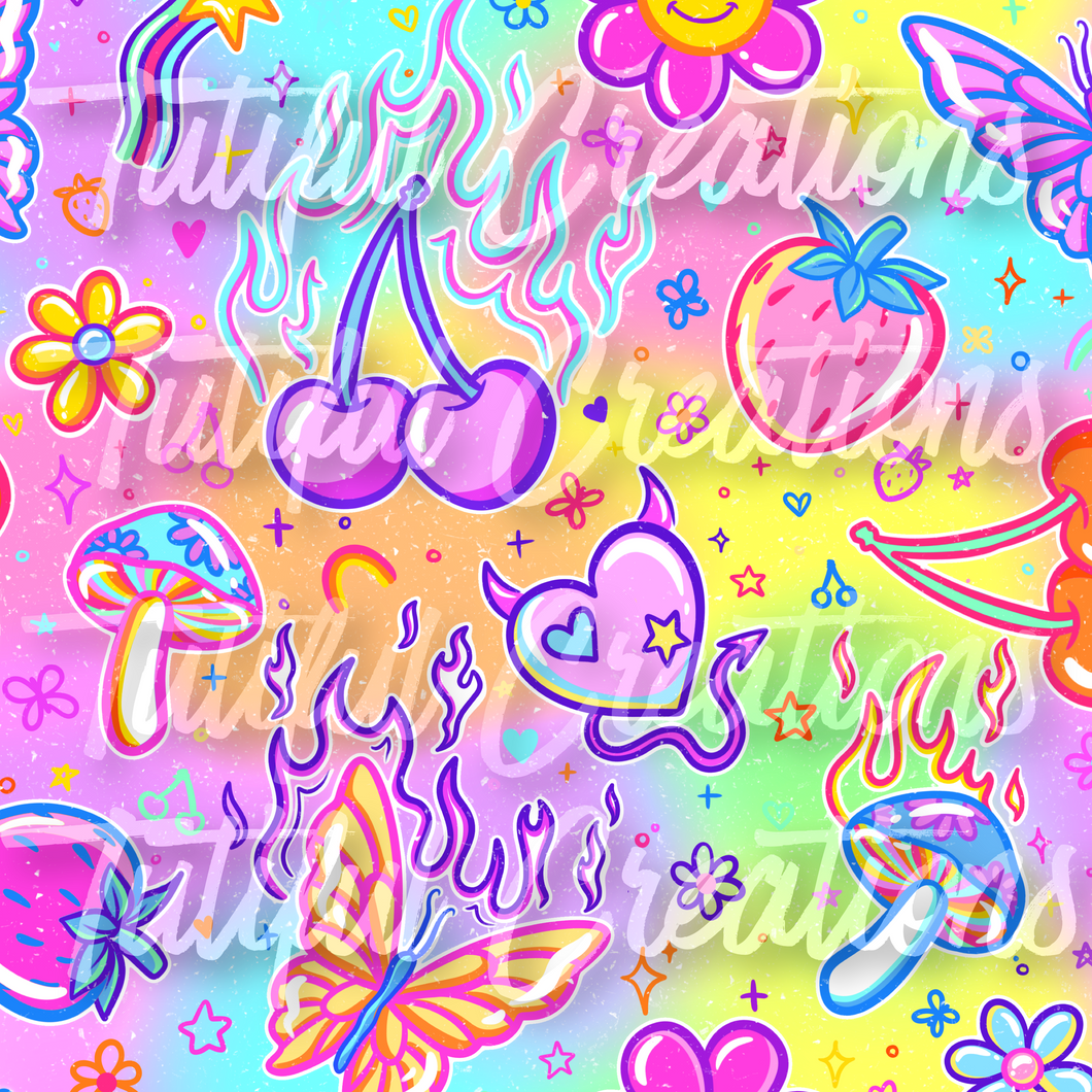 DOODLE PRINTS (Choose SELECT style/size etc.) rib knit