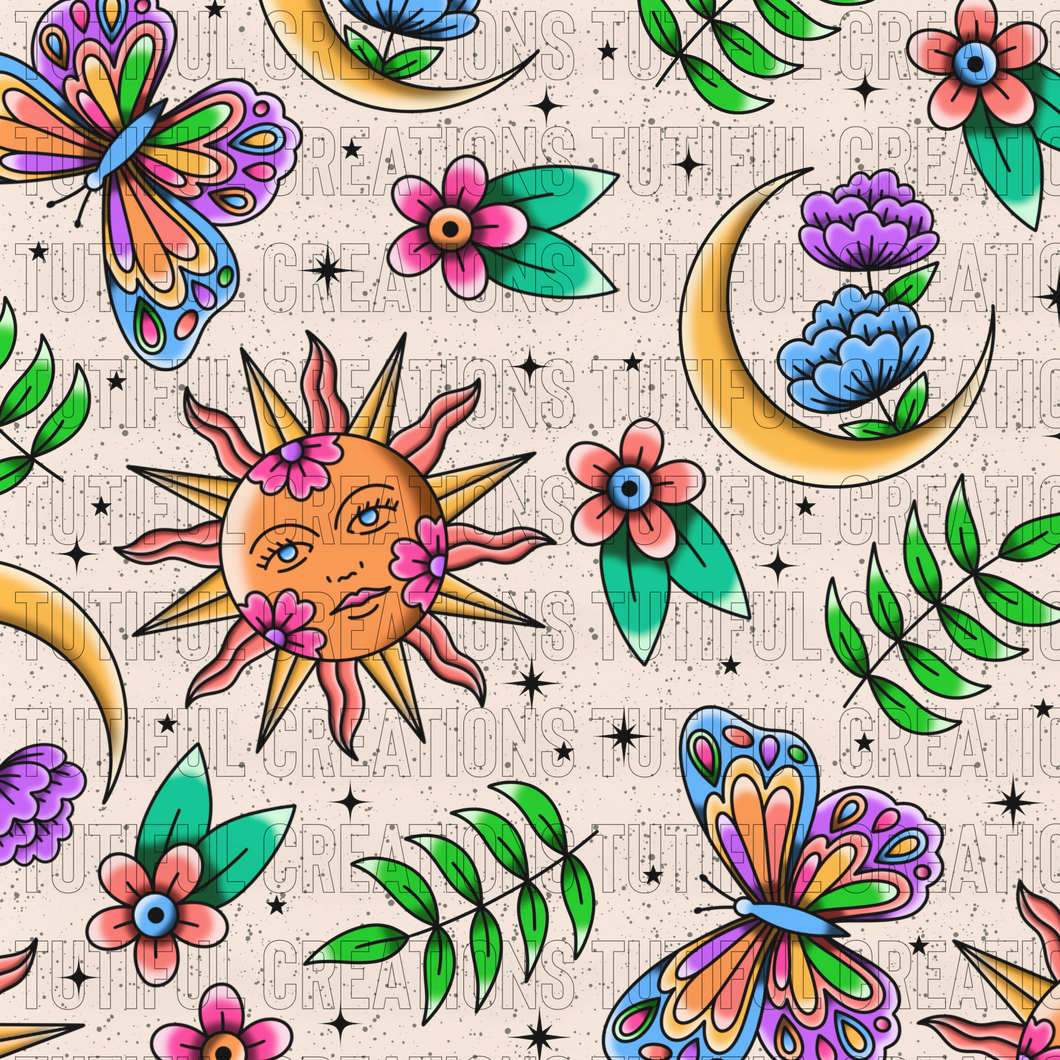 Tattoo summer mashup (Choose/SELECT style/size etc.) rib knit newest 3.0