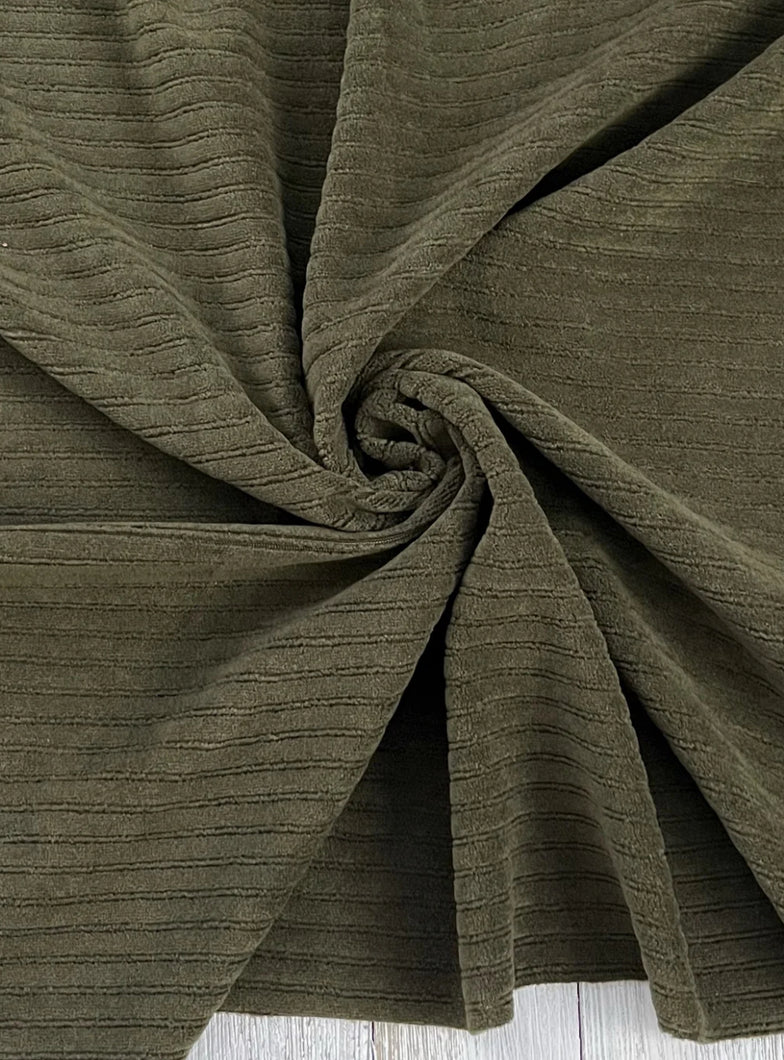 OLIVE Corduroy rib twirl Skirt