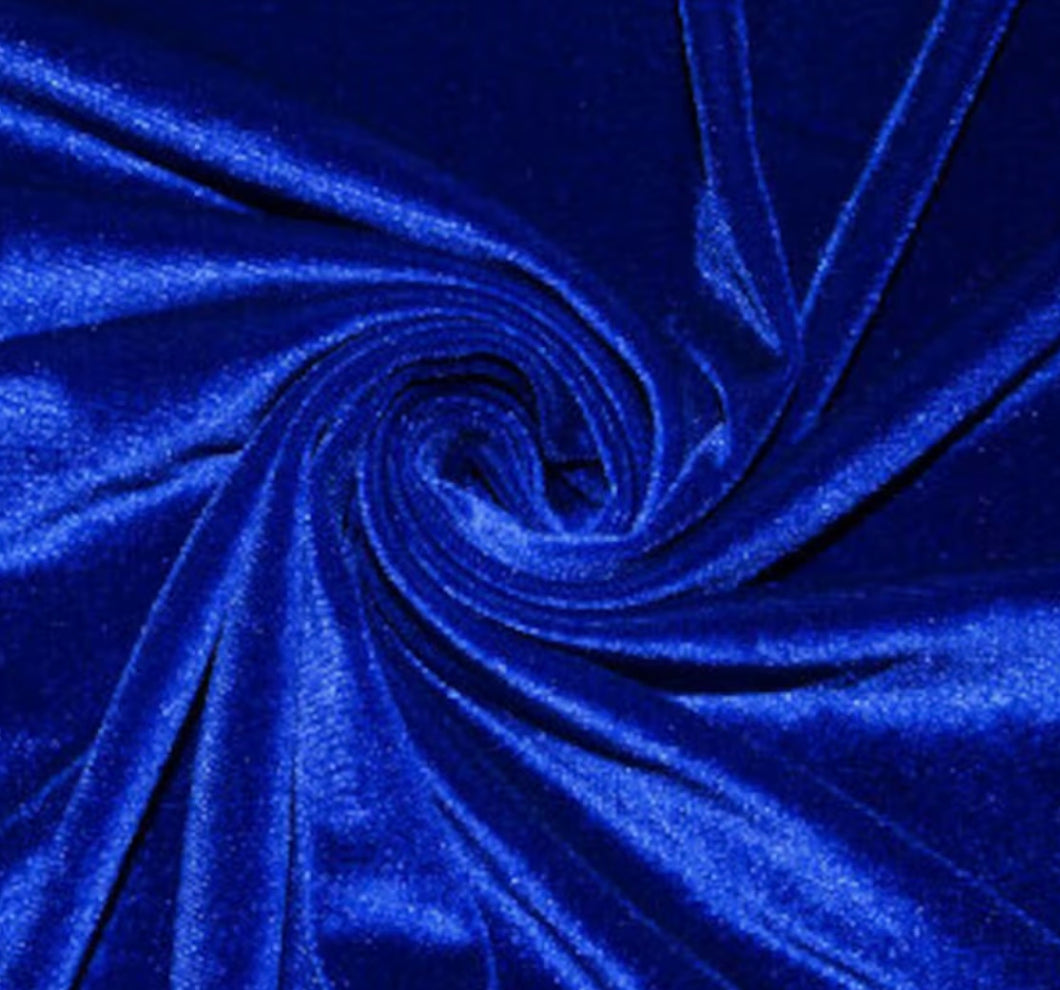 Royal Blue Velvet (Choose SELECT style/size etc.) not available for Bow back tops blankets