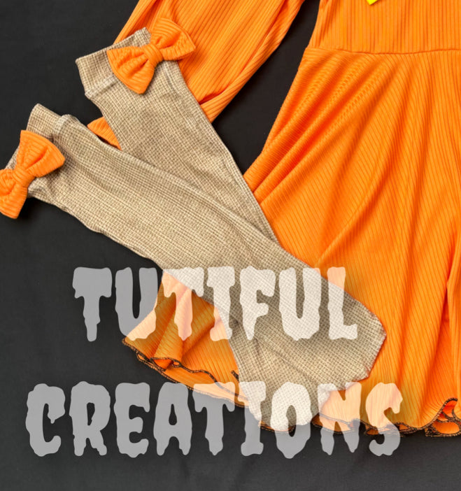 Bow Burlap Knee Highs (Knee Highs ONLY)