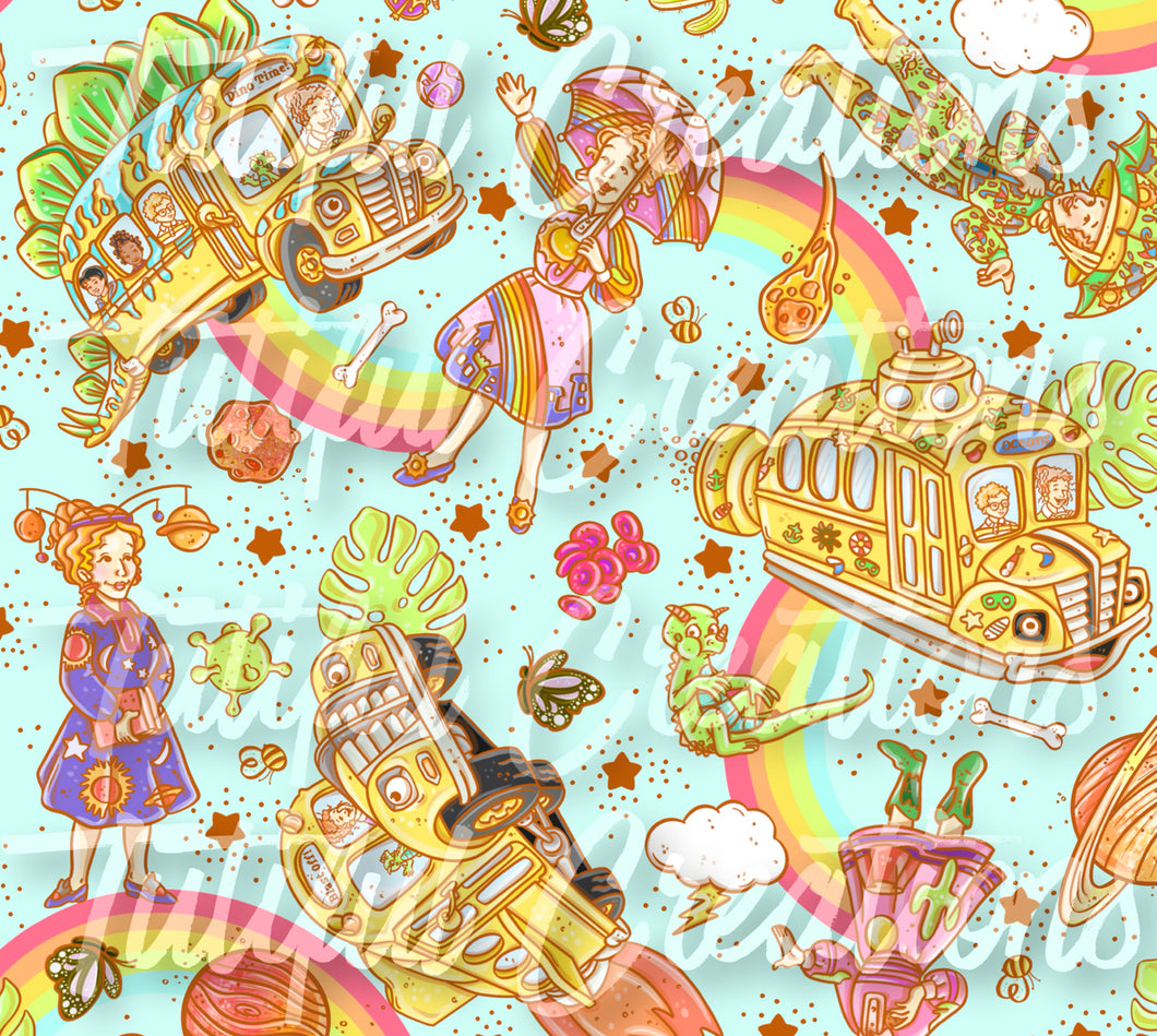 Magic bus  (SELECT style/size etc.) made in rib knit