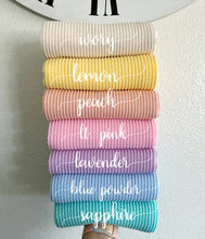 Load image into Gallery viewer, Waved Solid rib knit(Choose your COLOR/style/size etc.) Not available for blankets