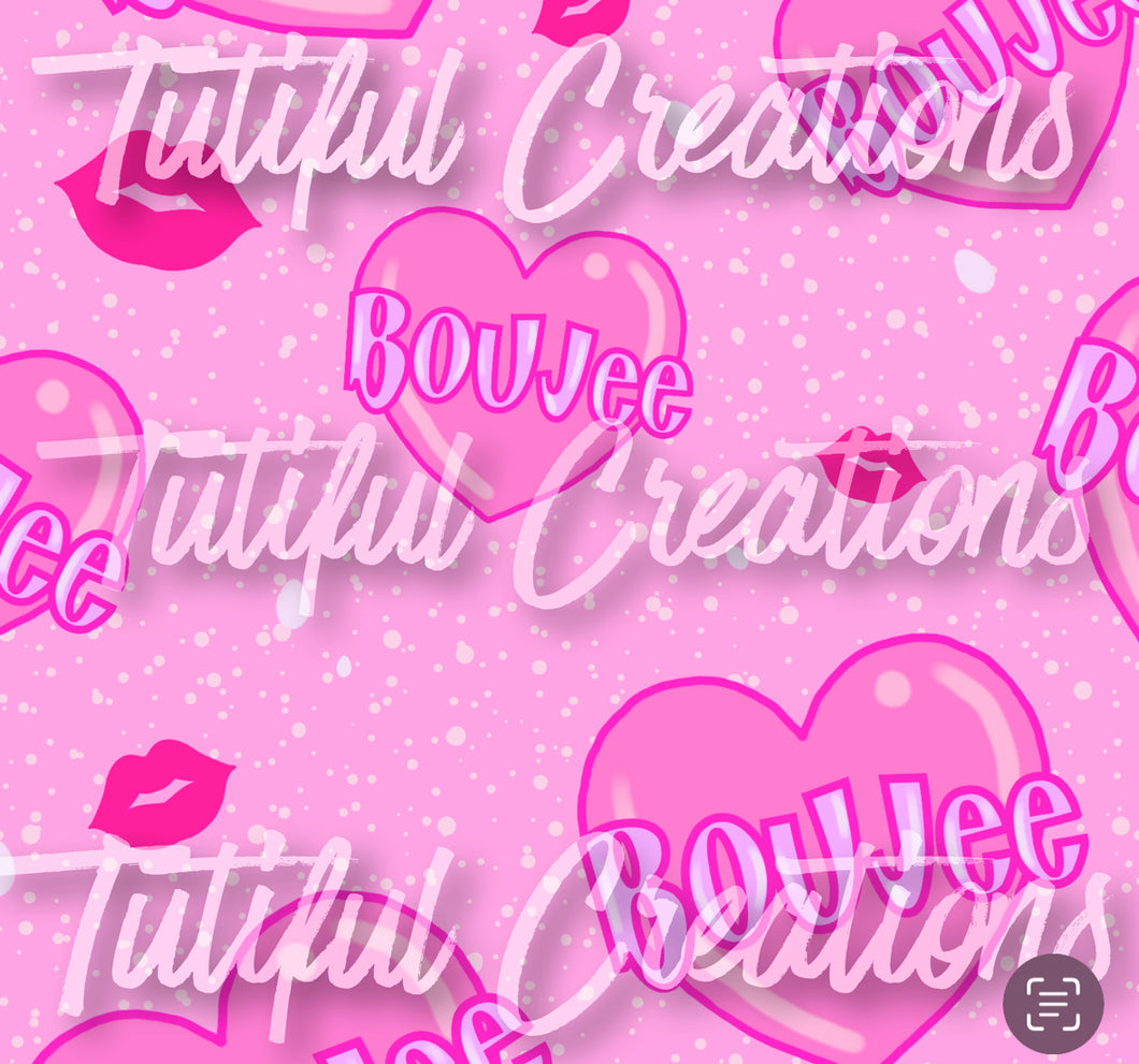 Boujee hearts PRINT ( Choose SELECT style/size etc.) rib knit