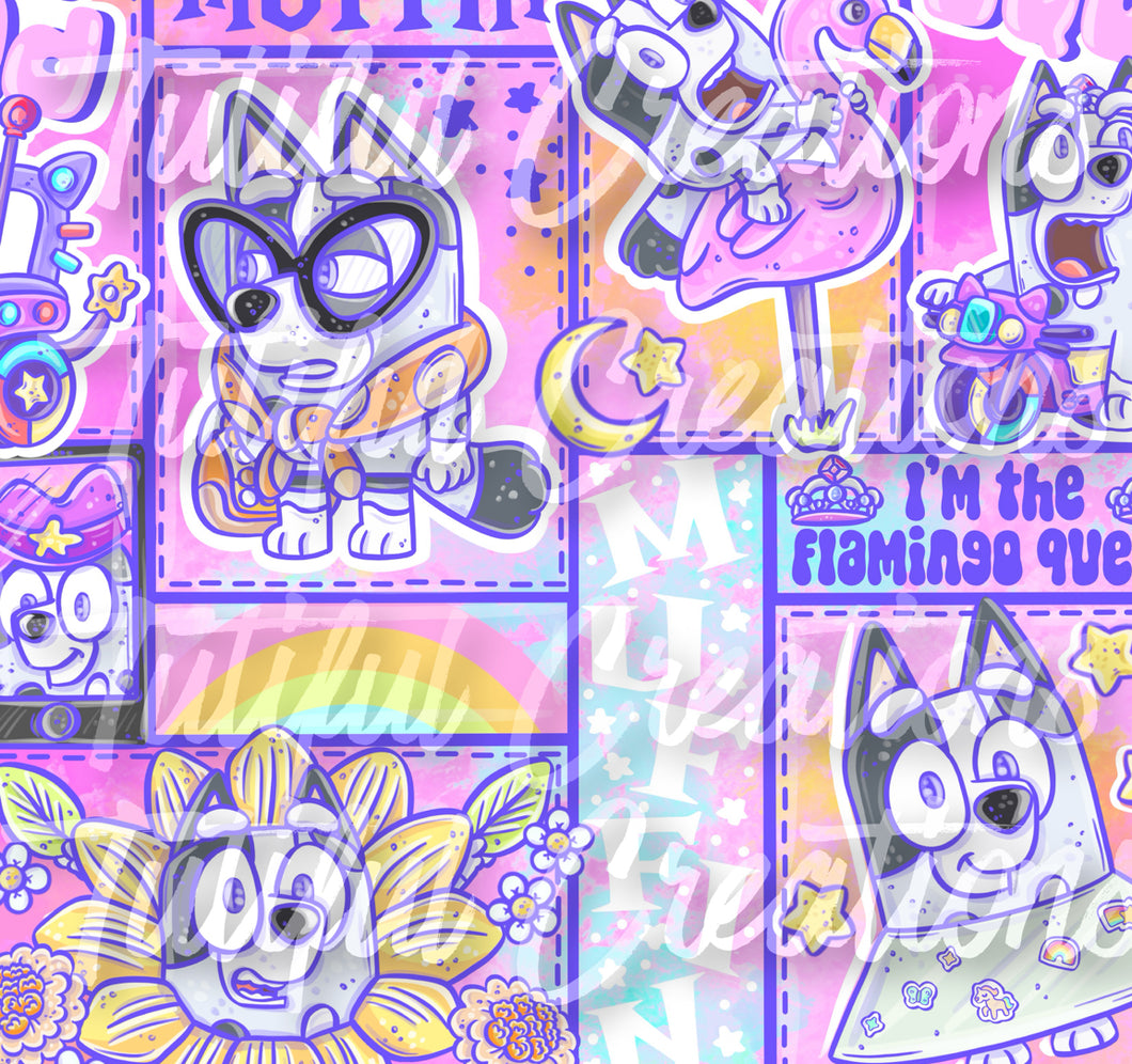 MUF F1N patchwork (SELECT style/size etc.) made in rib knit