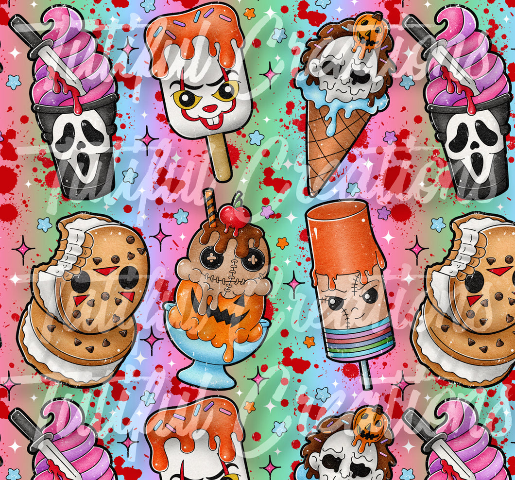 ICE CREAM HORROR (Choose SELECT style/size etc.) rib knit