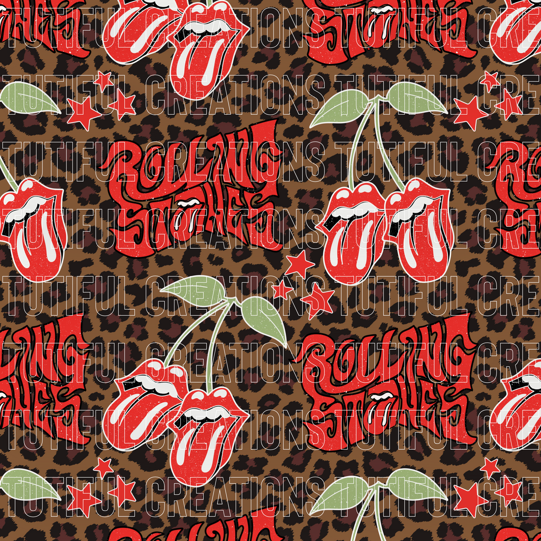 RS cheetah cherry (Choose/SELECT style/size etc.) rib knit newest 4.0