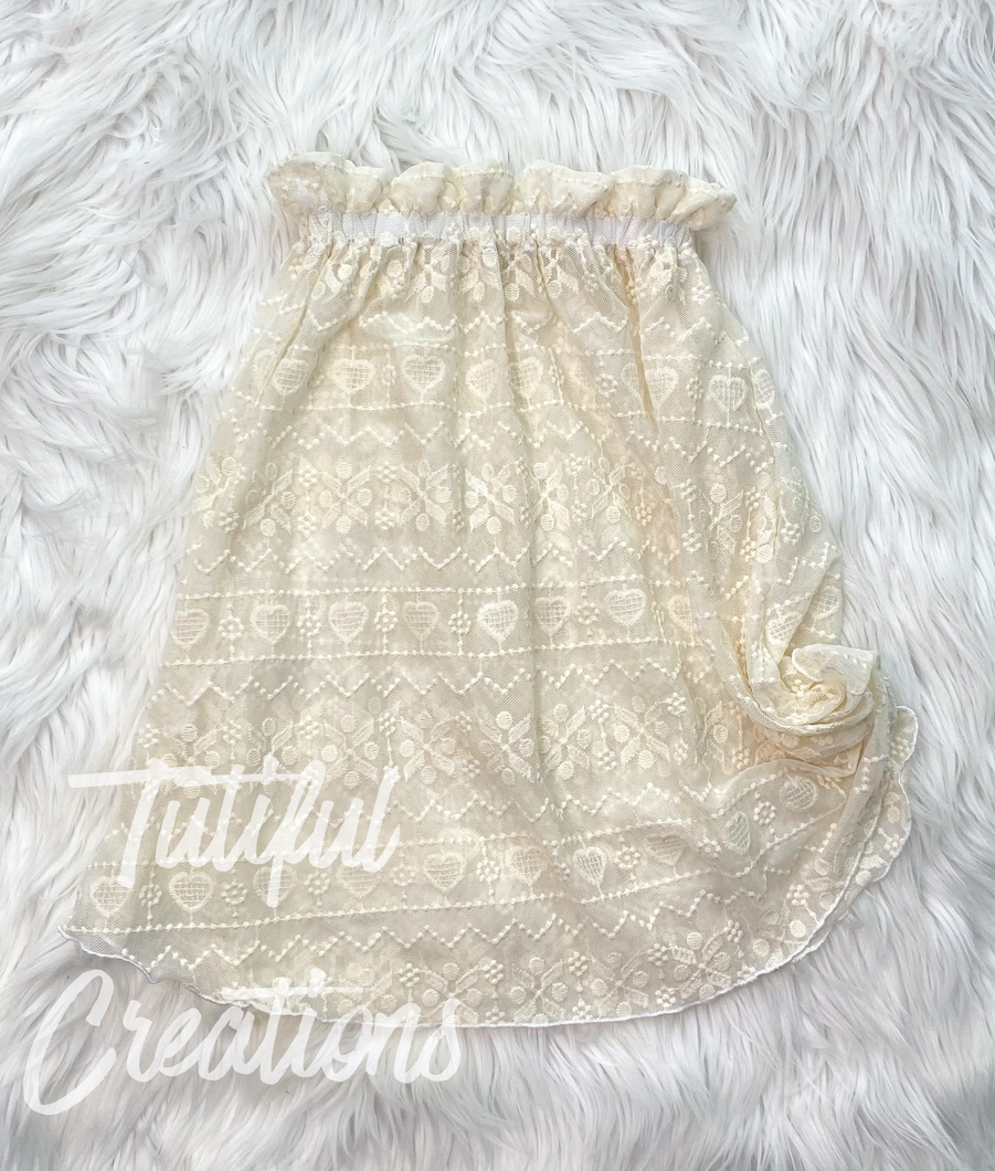 Vintage Lace Maxi skirt (Maxi Skirt only)