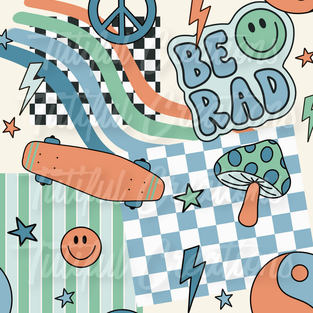 BE RAD ( Choose SELECT style/size etc.) rib knit