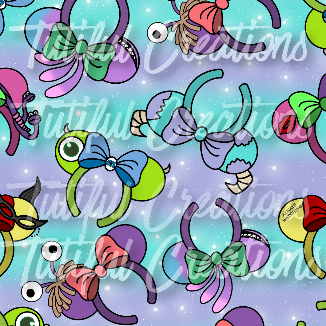 M0nster ears  ( SELECT style/size etc.) made in rib knit