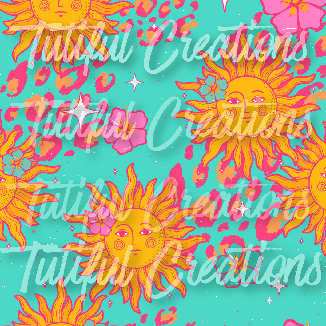 Leopards suns  (SELECT style/size etc.) made in rib knit