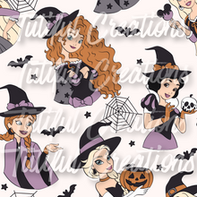 Load image into Gallery viewer, SPOOKY PRINCESSES cream (SELECT style/size etc.) made in rib knit