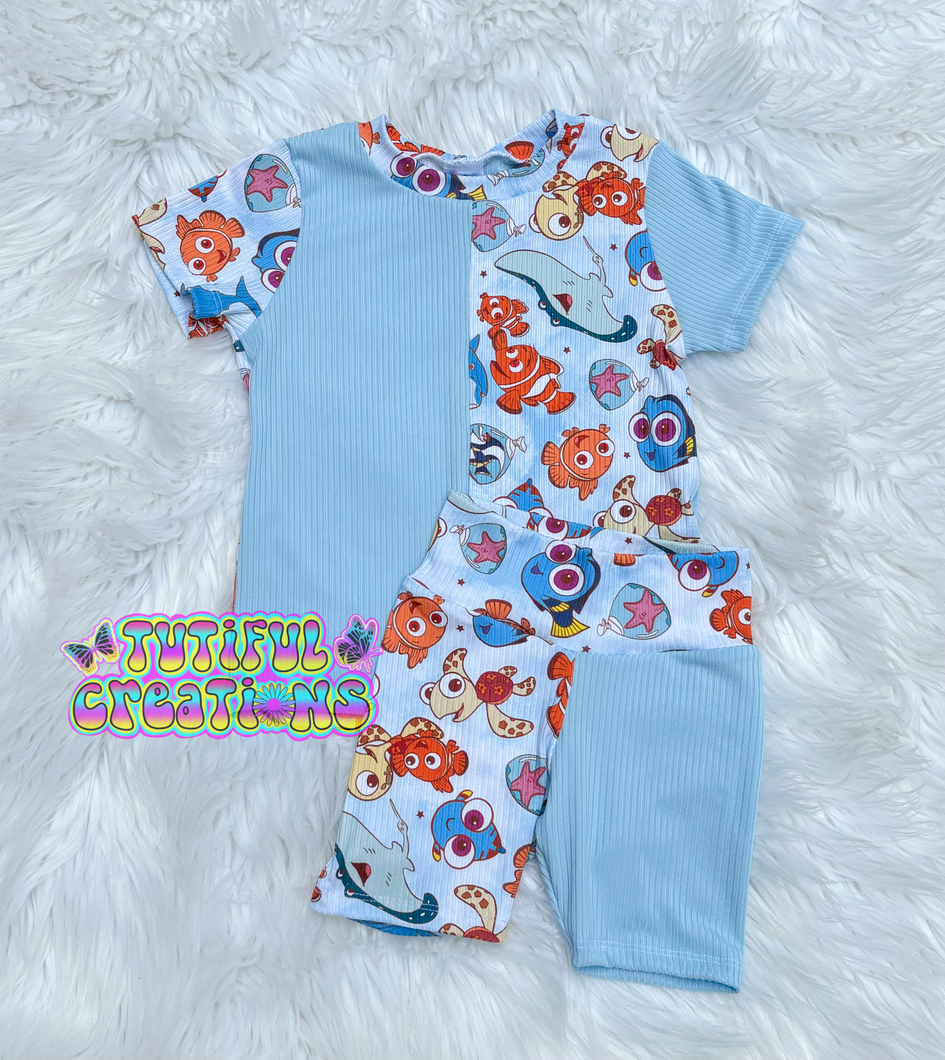 Fish are Friends (Choose SELECT style/size etc.) rib knit