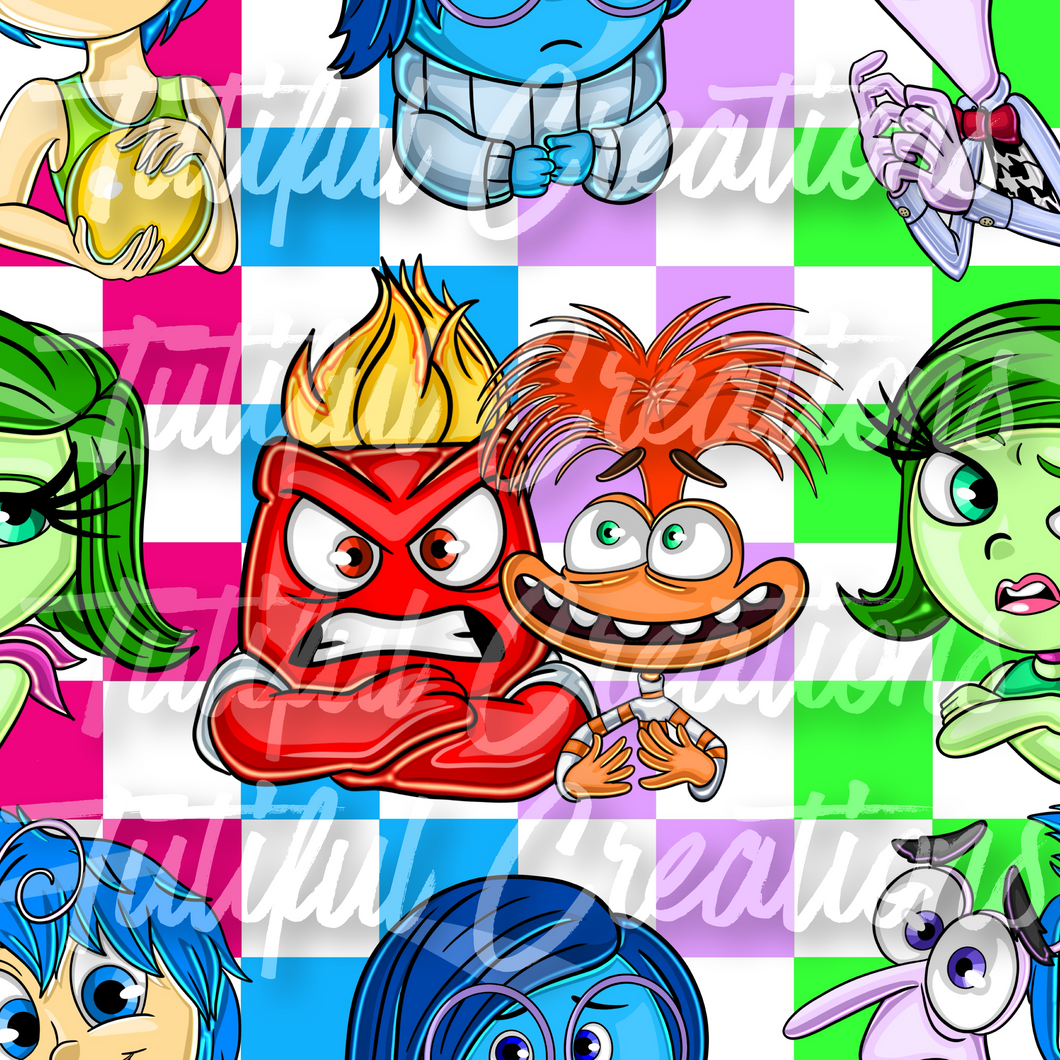 EM0TI0NS CHECKS (Choose SELECT style/size etc.) rib knit