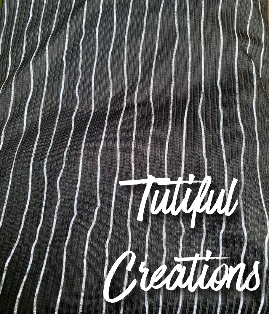 PRINT ONLY JS Stripes  ( SELECT style/size etc.) rib knit