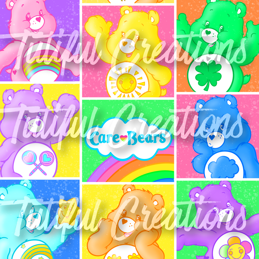 COLLAGE BEARS  (SELECT style/size etc.) rib knit