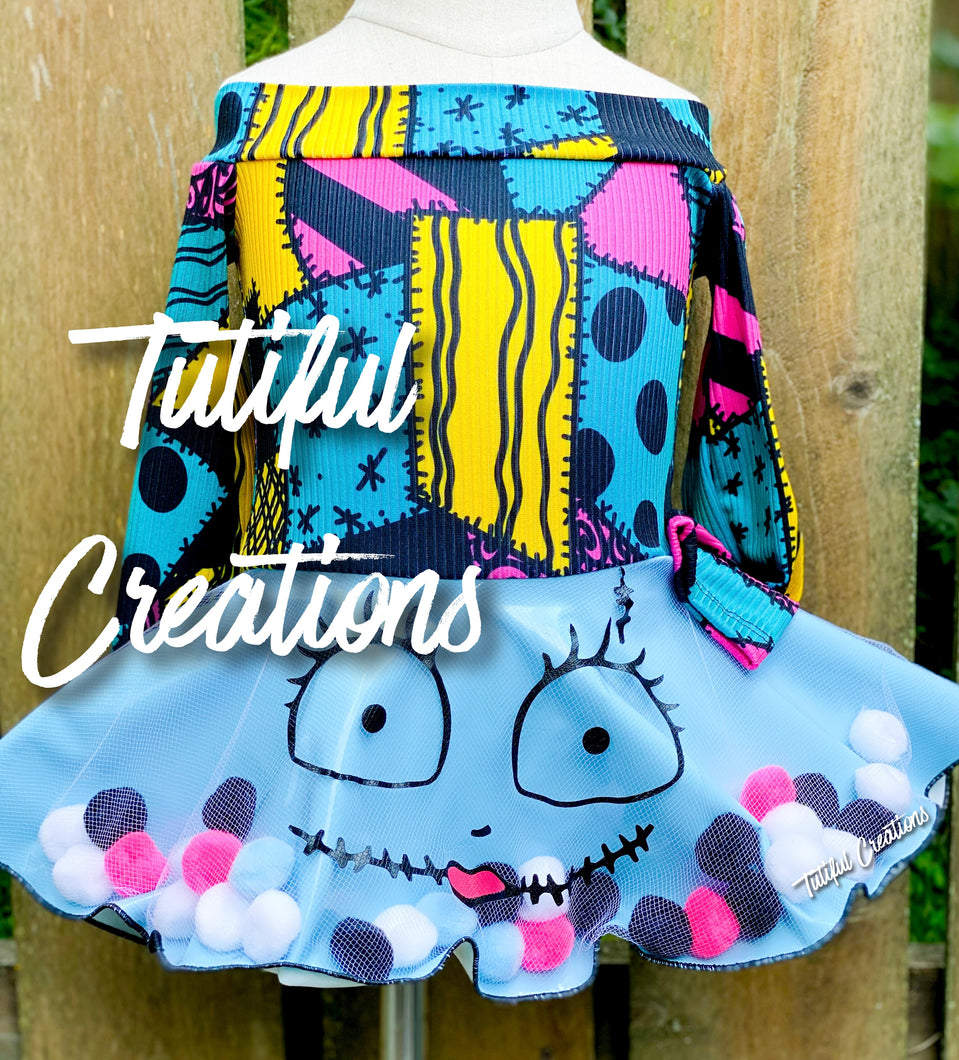 S Patchwork Shaker Skirted Item (you must SELECT style/size etc.) rib knit