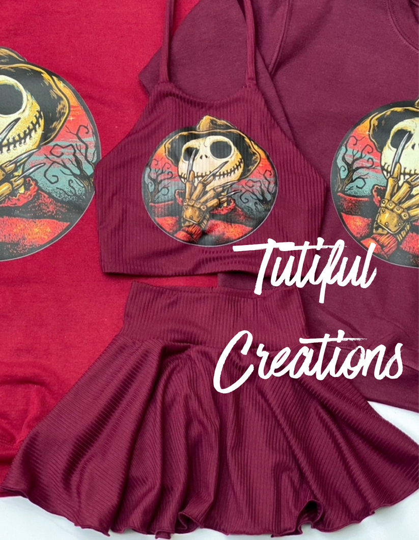 Jack X F on Maroon rib knit (only on tops/rompers/dresses) NO BOTTOMS ( SELECT style/size etc.) rib knit