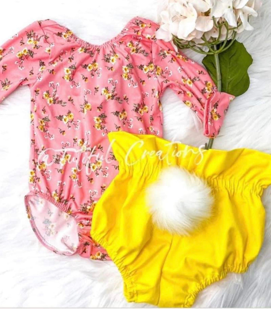 Solids Bunny Tail Bloomers (Bloomers only-Select Color)