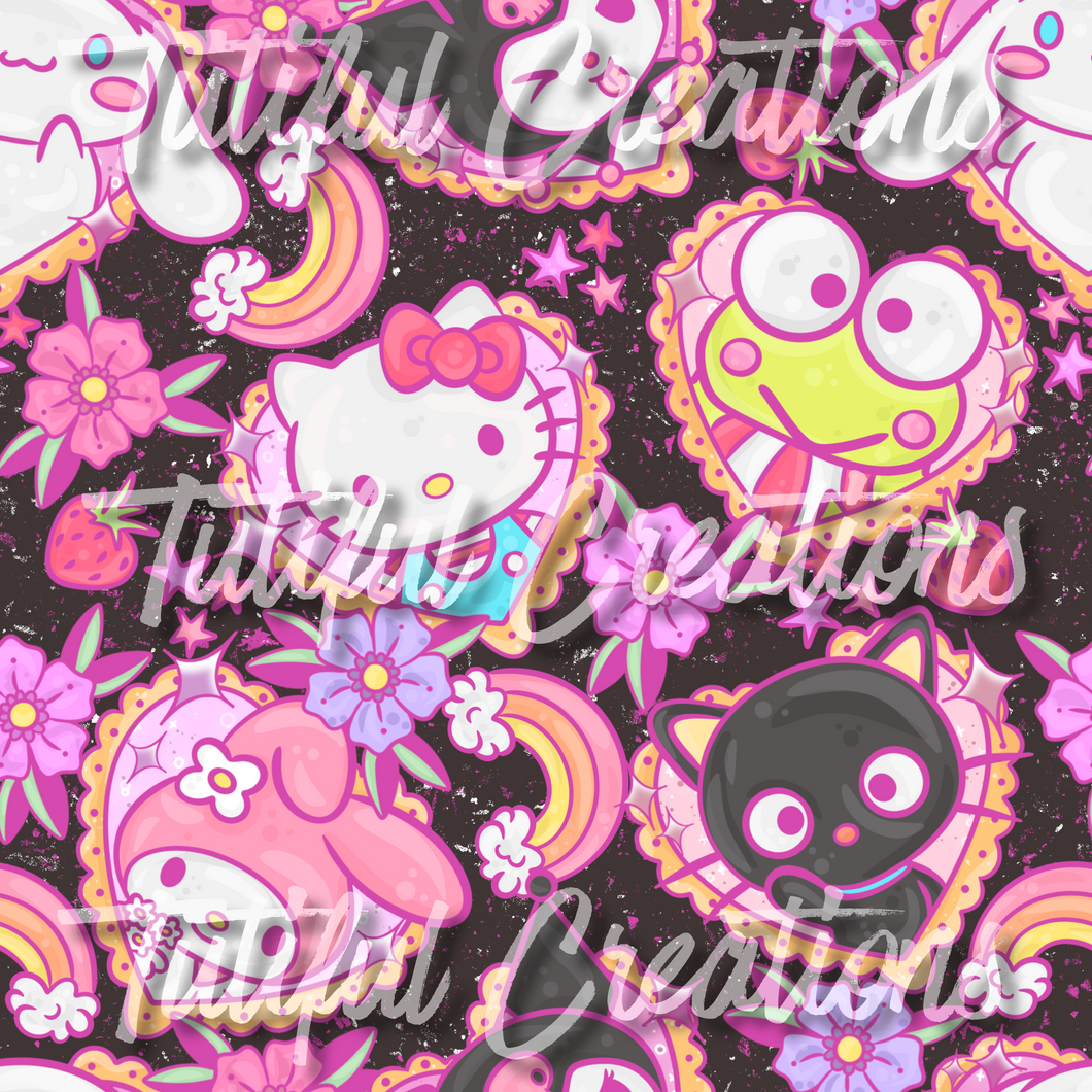 Kitty Tattoos (Choose SELECT style/size etc.) rib knit