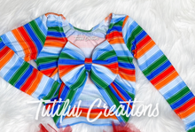 Load image into Gallery viewer, Good Guys Rib Knit Bow back (Choose Finish) top only- size up (read description)