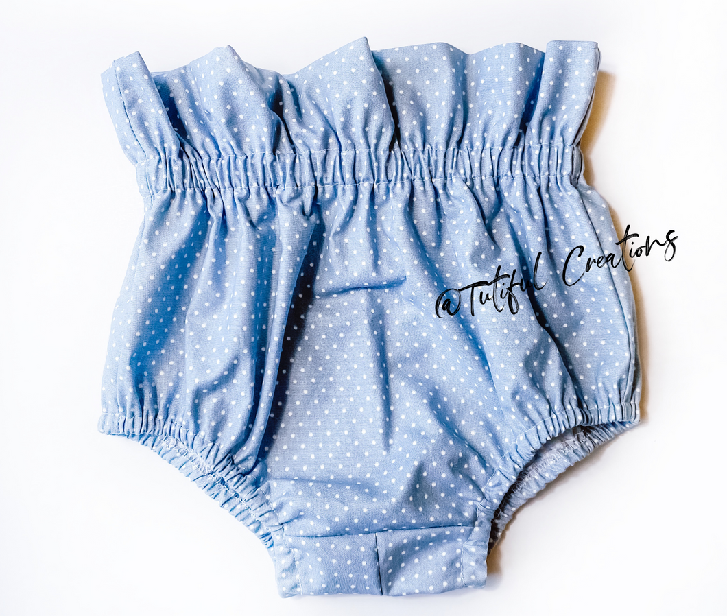 Chambray Polka dot Bloomers