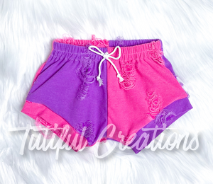 Color Block Shorties (‼️‼️NO CODES/SHOP CREDITS/EARNED GIFTCARDS AS THESE ARE DISCOUNTED‼️‼️) any usage will result in order being cancelled or difference invoiced.