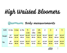 Load image into Gallery viewer, High Waisted Bloomers (SELECT COLOR) lace is an add on