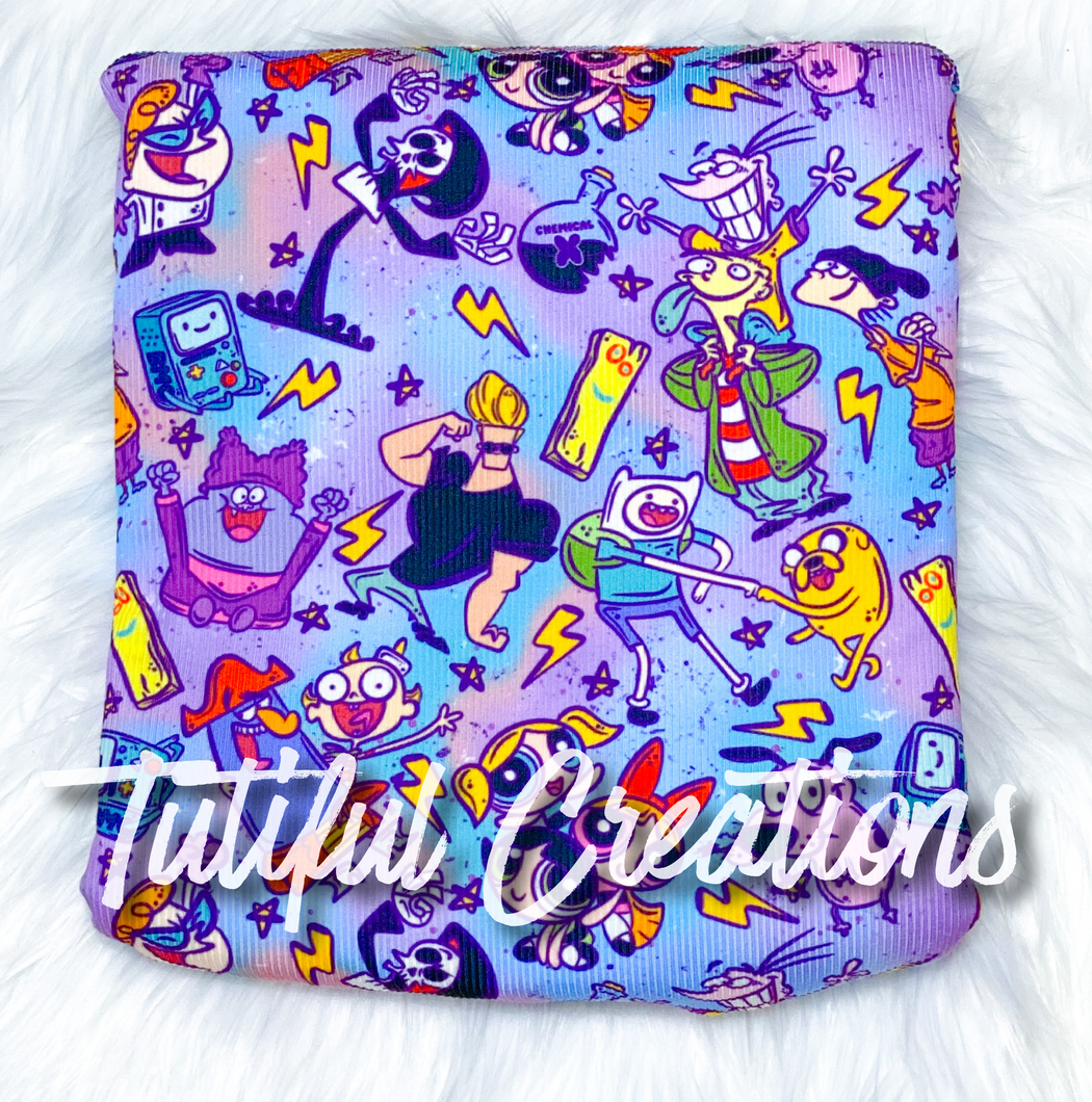 (T00N) 90s Friends PRINT (Choose SELECT style/size etc.) rib knit