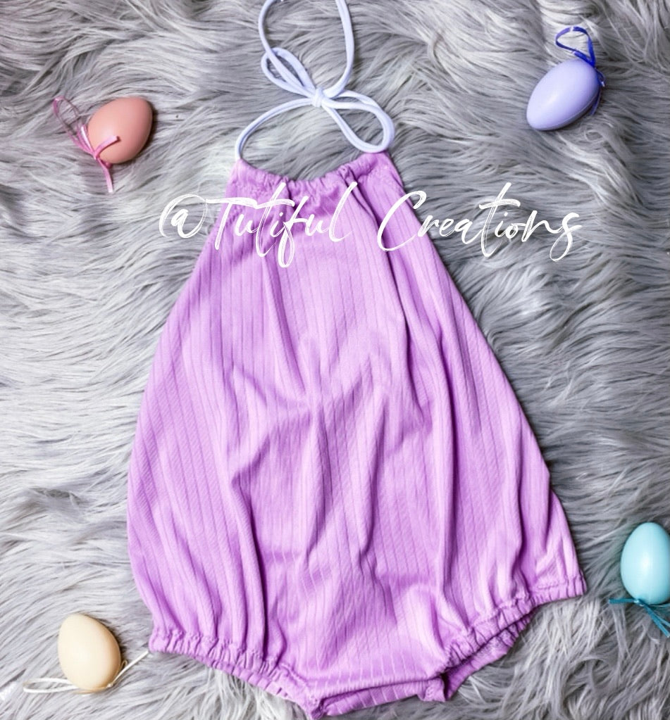 Lilac Dreams Bubble Romper