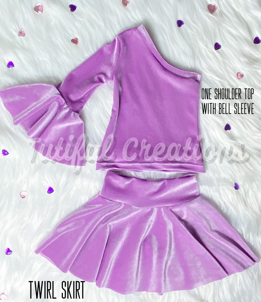 Light Purple Velvet (Choose SELECT style/size etc.)