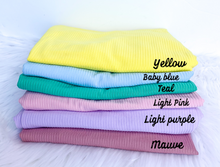 Load image into Gallery viewer, Rib Knit Bow back (Choose Color and Finish)