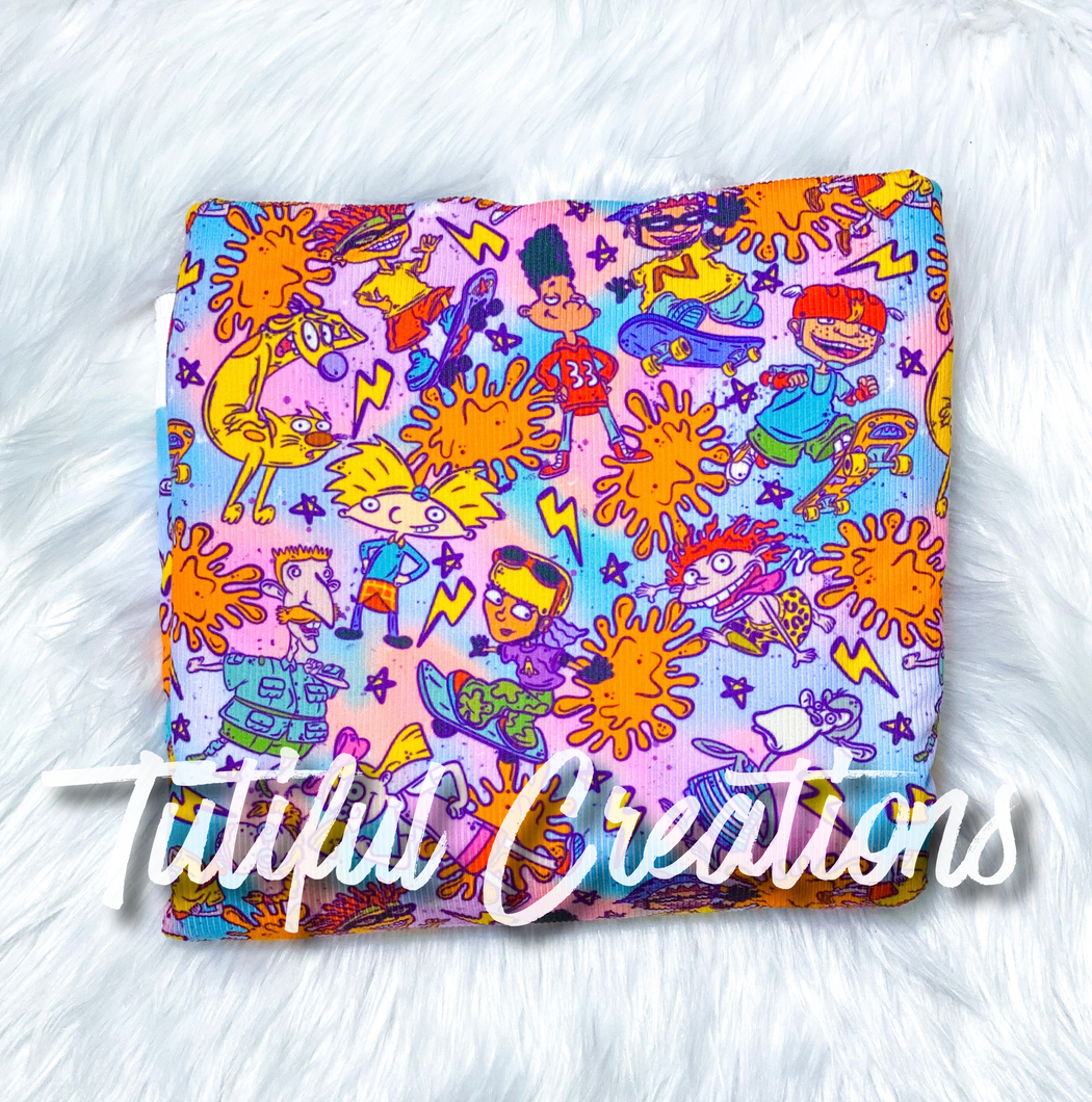 (N1CK) 90s Friends PRINT (Choose SELECT style/size etc.) rib knit