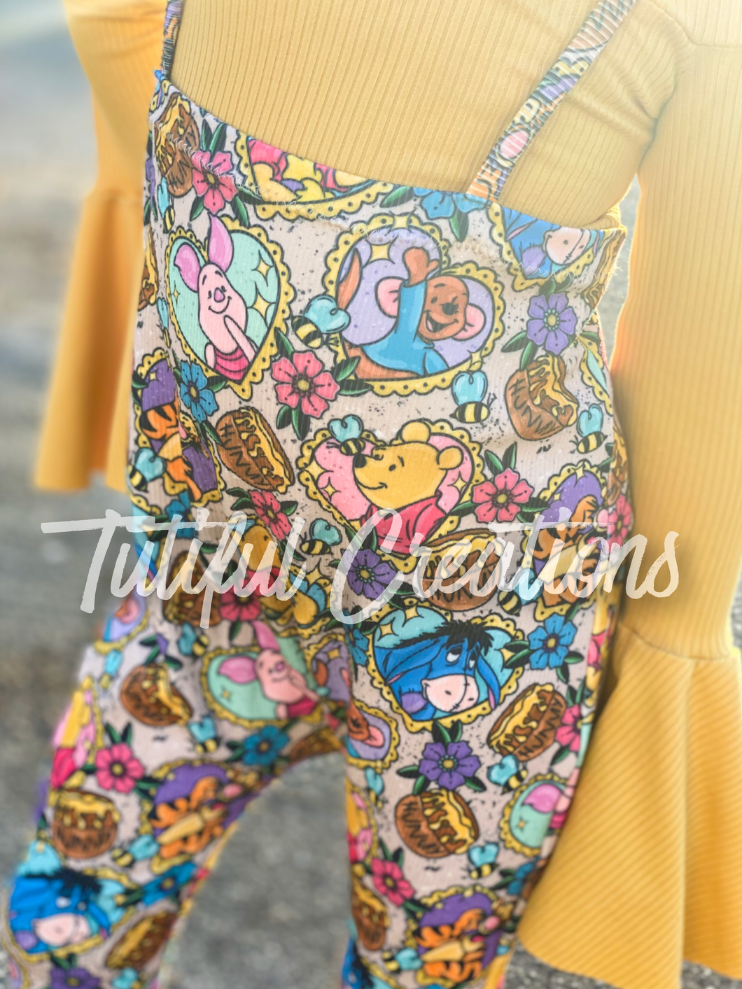 TATTOO BEAR FRIENDS PRINT (Choose SELECT style/size etc.) rib knit